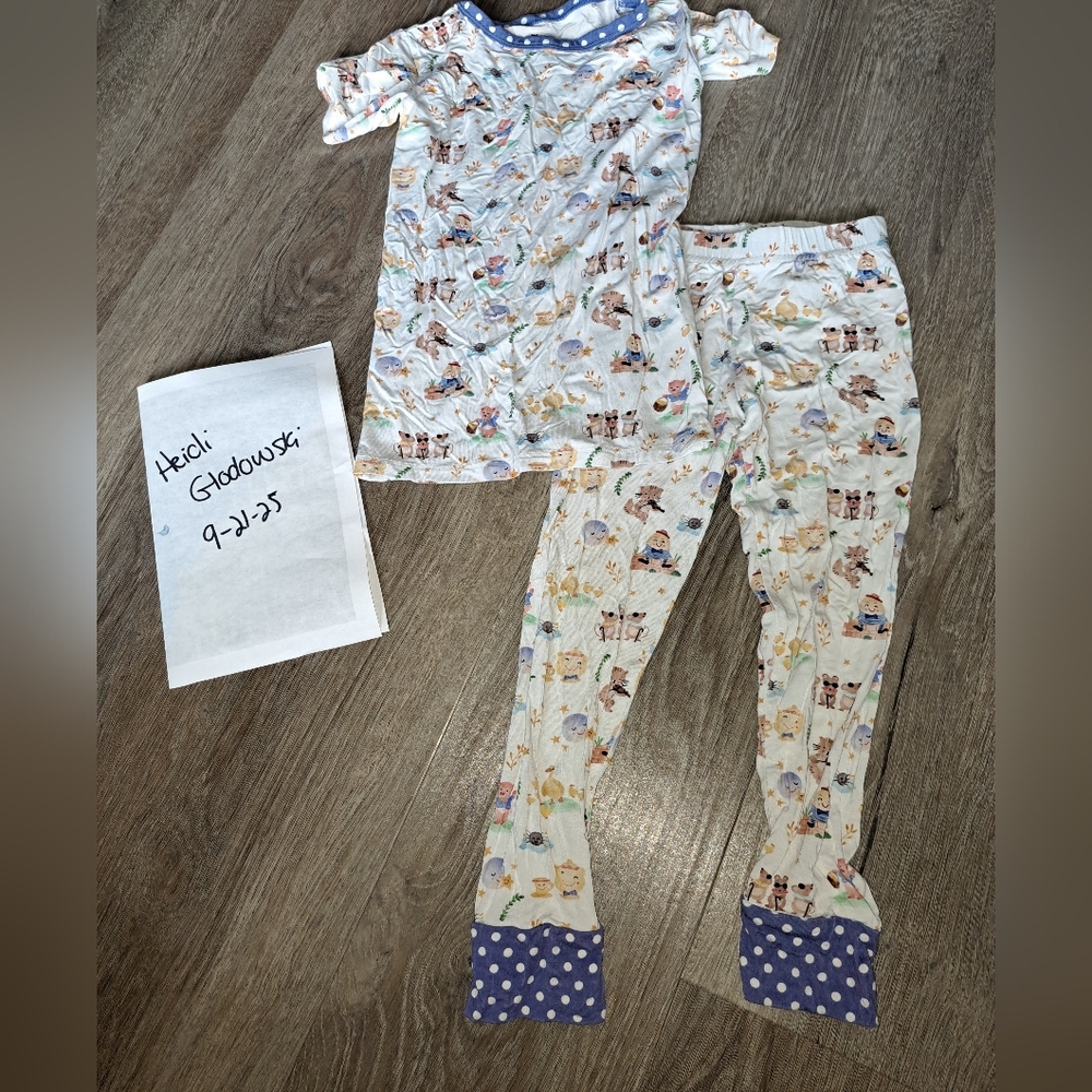 2/3T Nursery Rhyme Bamboo Pjs